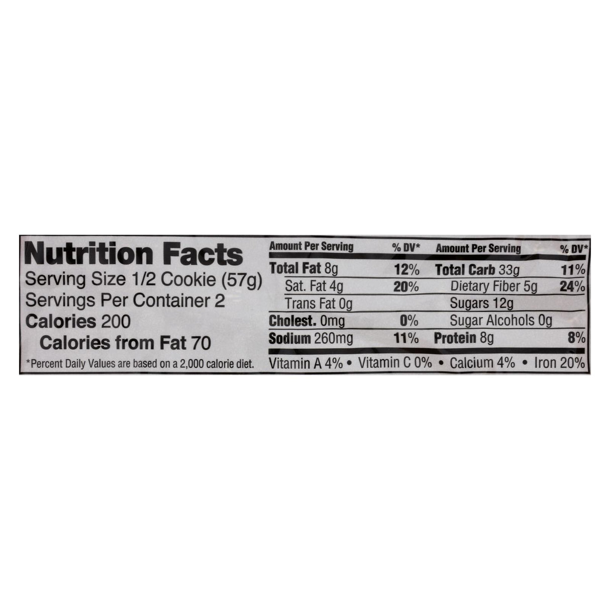 Lenny & Larry's The Complete Cookie Chocolate Chip Pack of 12 - Cozy Farm