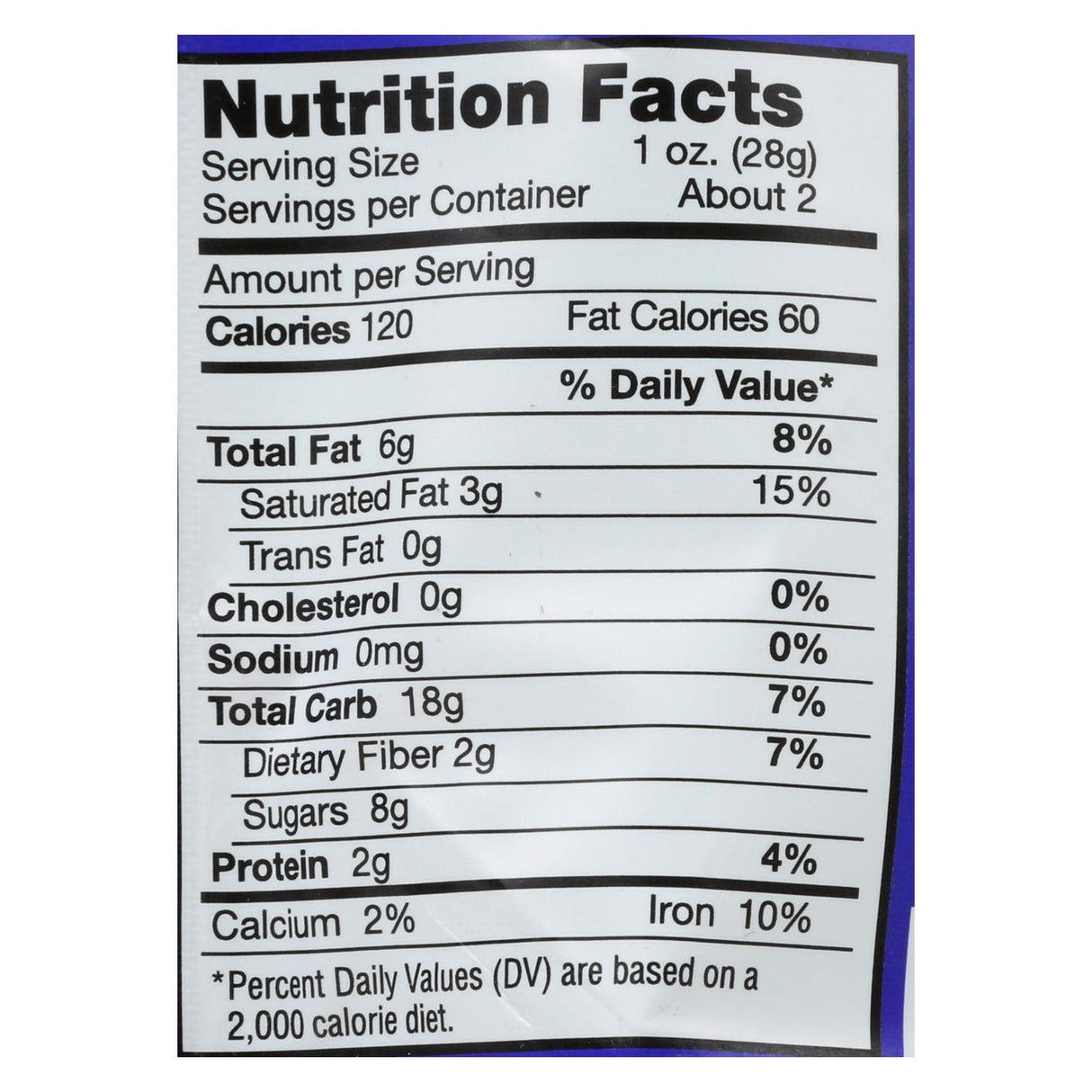 Undercover Quinoa - Crispy Quinoa Dk Ch Blbry - Case Of 12 - 2 Oz - Cozy Farm