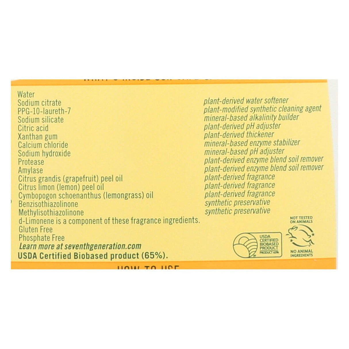 Seventh Generation Auto Dishwasher Gel, Lemon Scented, 42 Fl Oz (Pack of 6) - Cozy Farm