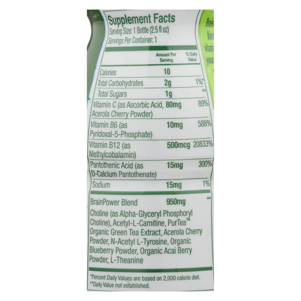 Brain Juice Strawberry Lemonade 12-Pack 2.5 Fl Oz - Cozy Farm