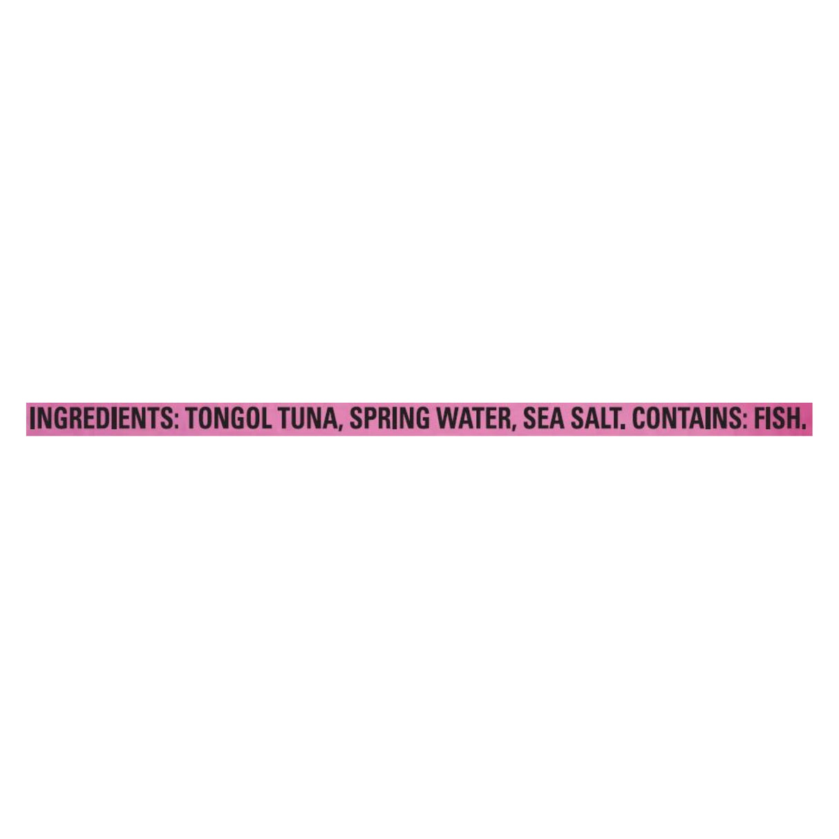Natural Sea Tongue Tuna Chunk Light Wild Salted (12 - 5 Oz. Cans) - Cozy Farm