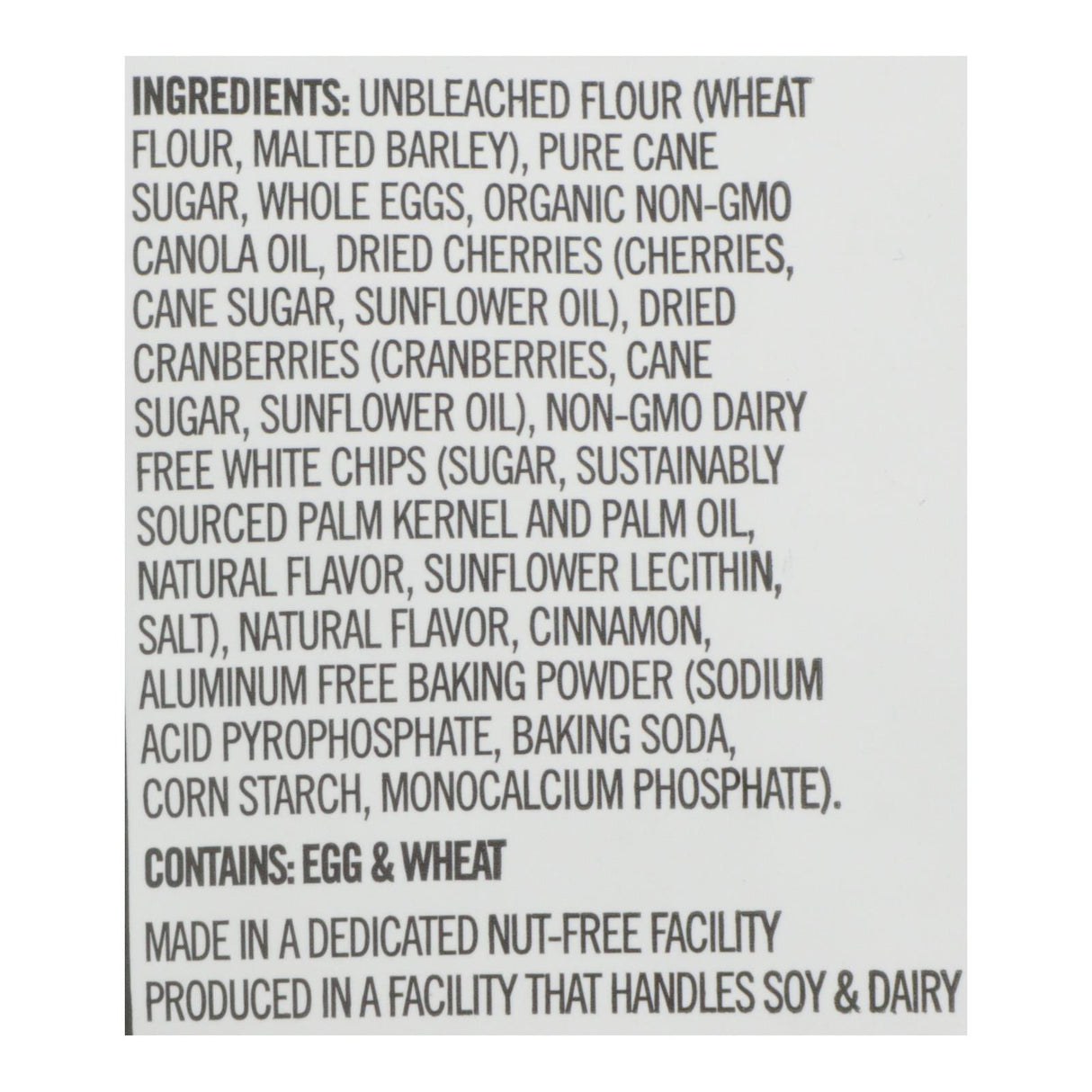 Cooper Street Cookies Michigan Cherry White 5 Oz., Pack of 6 - Cozy Farm