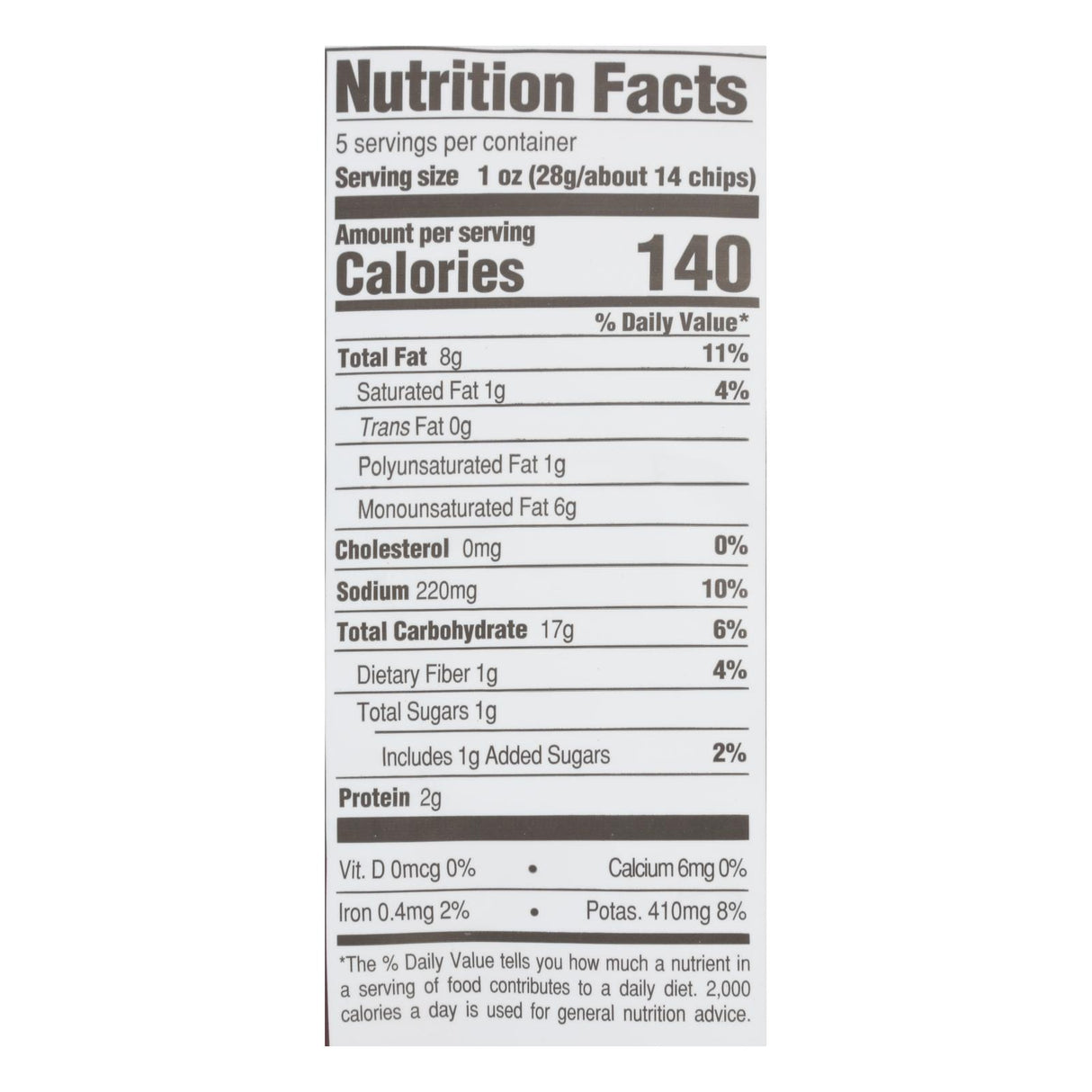 Boulder Canyon Kettle Chips Red Wine Vinegar (12 - 5 Oz. Bags) - Cozy Farm