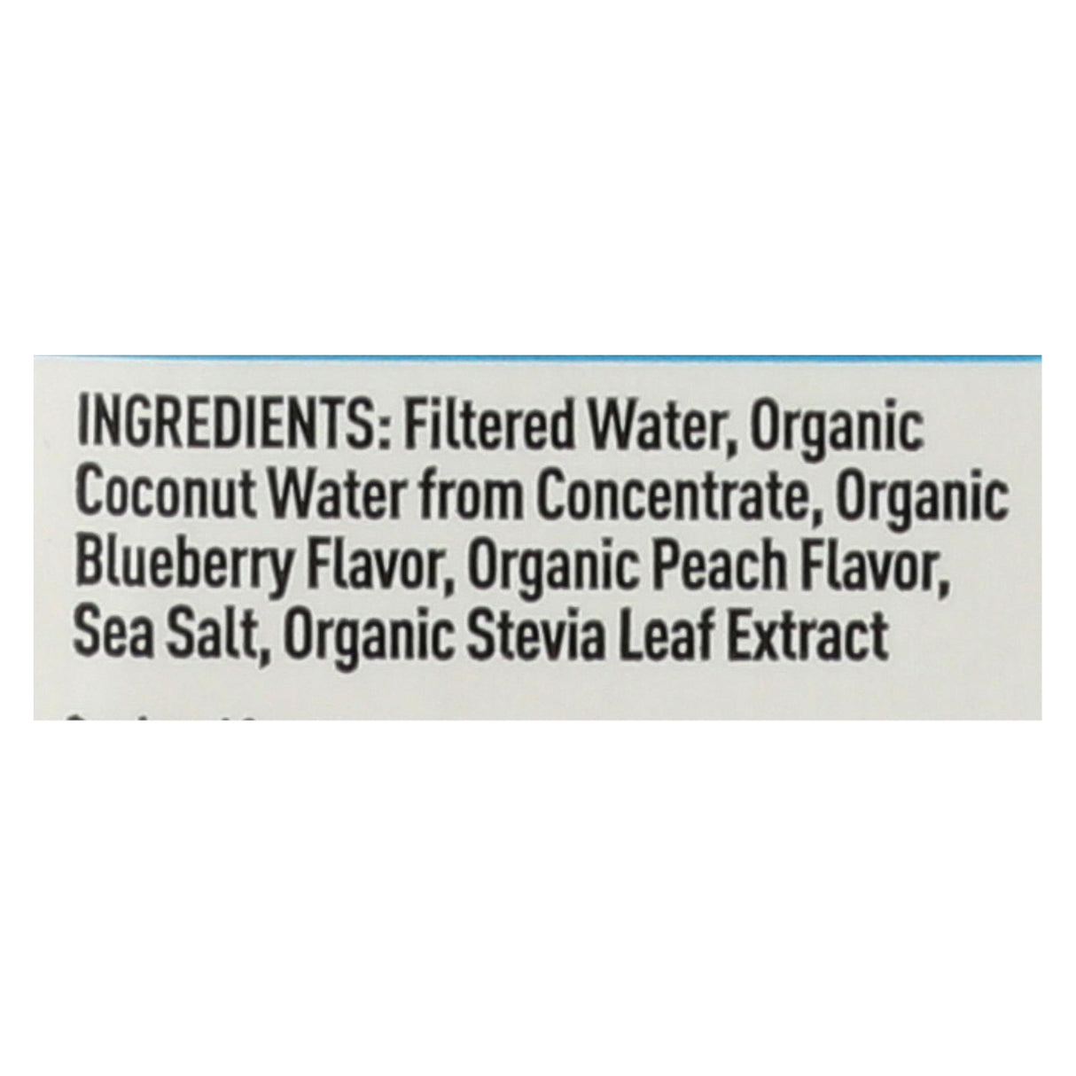 Nooma Organic Blueberry Peach Electrolyte Drink, 12 Pack - 16.9 fl.oz. Each - Cozy Farm