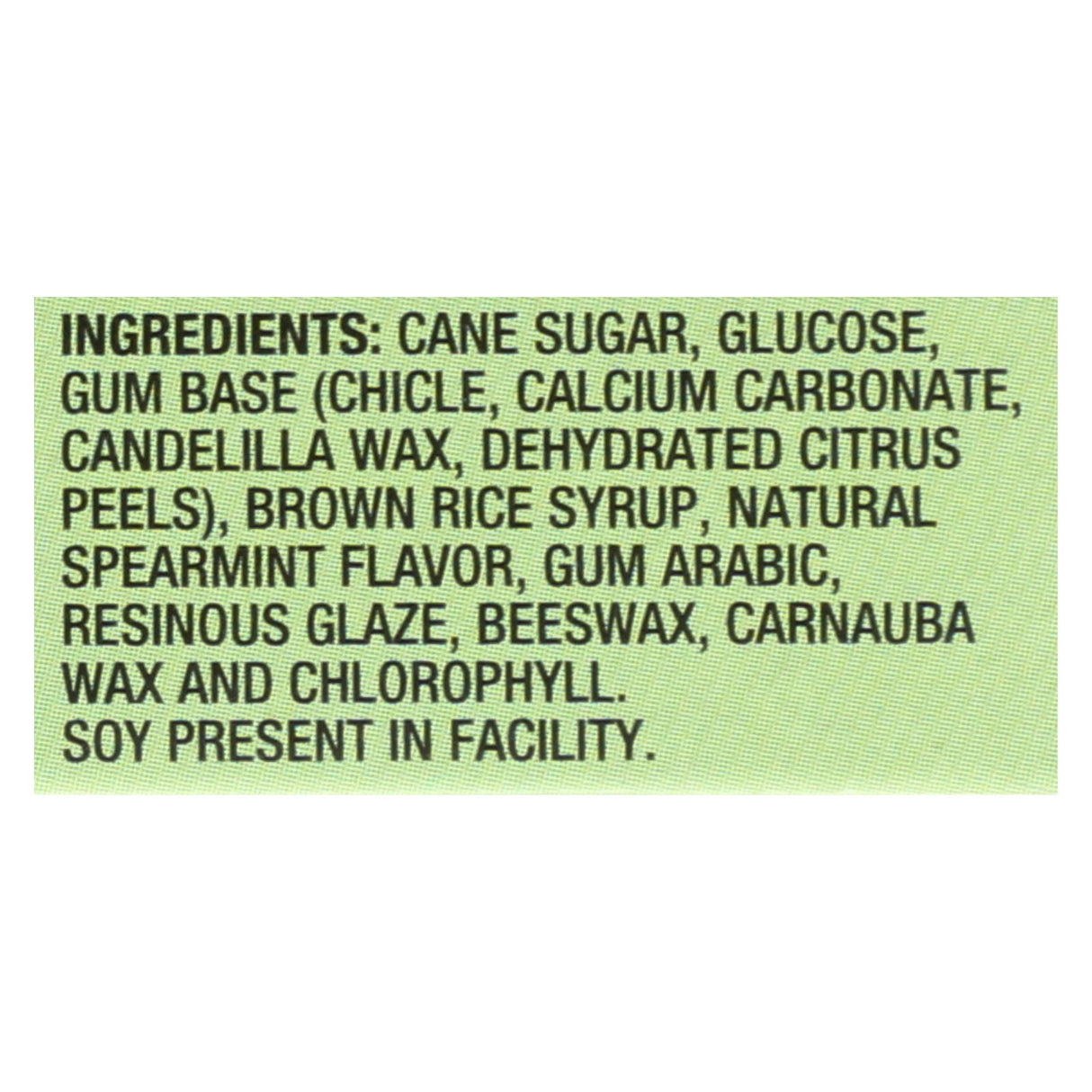 Glee Gum Chewing Gum - 192 Spearmint Pieces (12 Packs of 16) - Cozy Farm