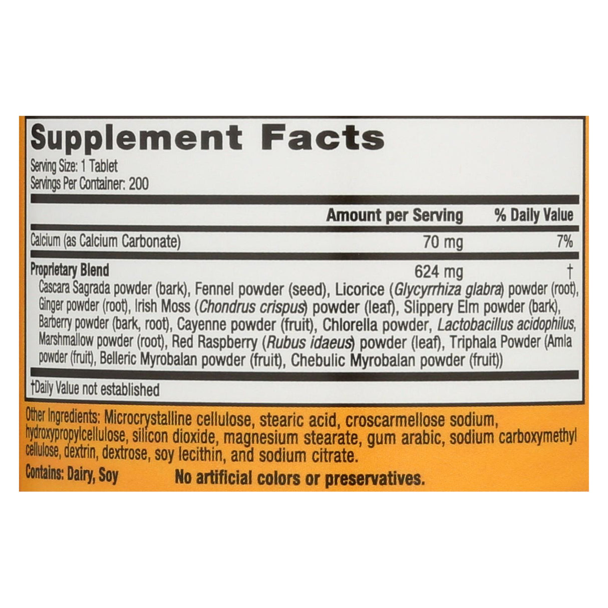 Nature's Secret Super Cleanse Tablets (Pack of 200) - Cozy Farm