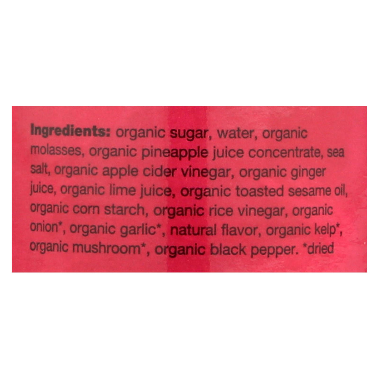 Ocean's Halo 12oz Teriyaki Soy-Free Sauce (Pack of 6) - Cozy Farm