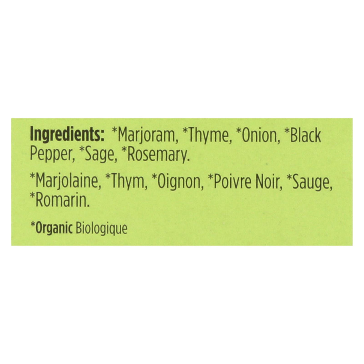 Spicely Organics Poultry Seasoning - Certified Organic, Aromatic Blend (Pack of 6 - 0.35 Oz.) - Cozy Farm