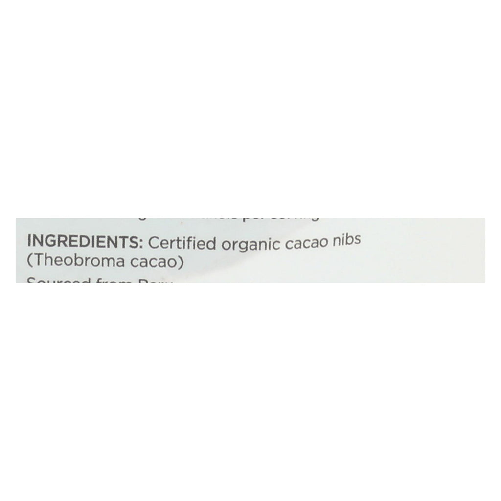 Navitas Naturals Organic Raw Cacao Nibs - Rich in Antioxidants, 4 Oz (Pack of 12) - Cozy Farm 