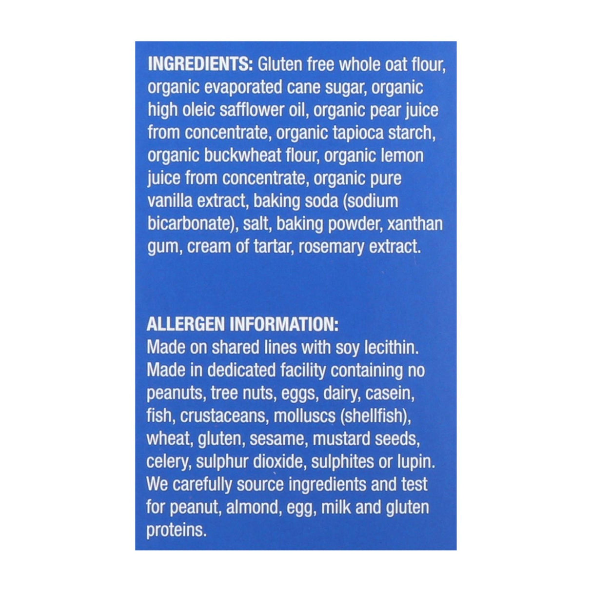 Homefree Gluten-Free Vanilla Mini Cookies (Pack of 6 - 5 Oz.) - Cozy Farm