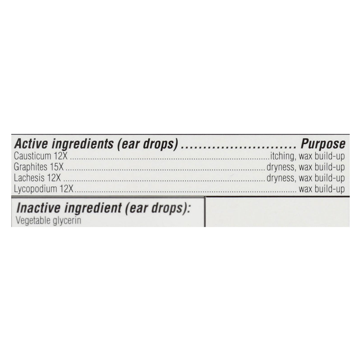 Similasan Ear Wax Relief Drops: Safely Remove Excess Ear Wax - Cozy Farm