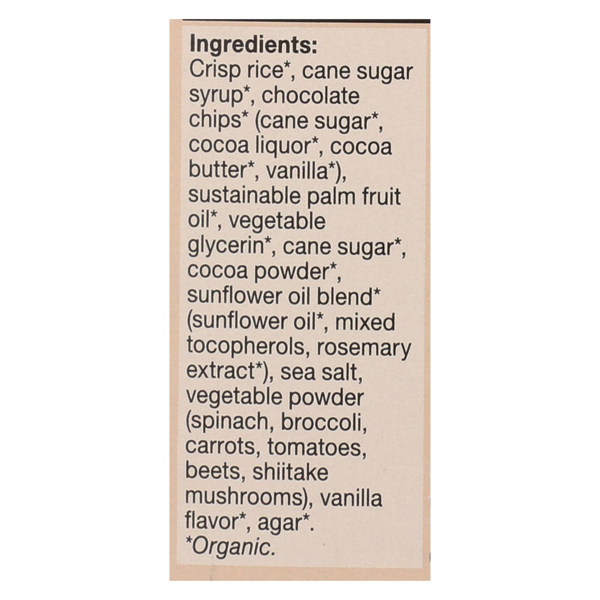 Made Good Chocolate Chip Crispy Squares (Pack of 6 - 4.68 Oz.) - Cozy Farm