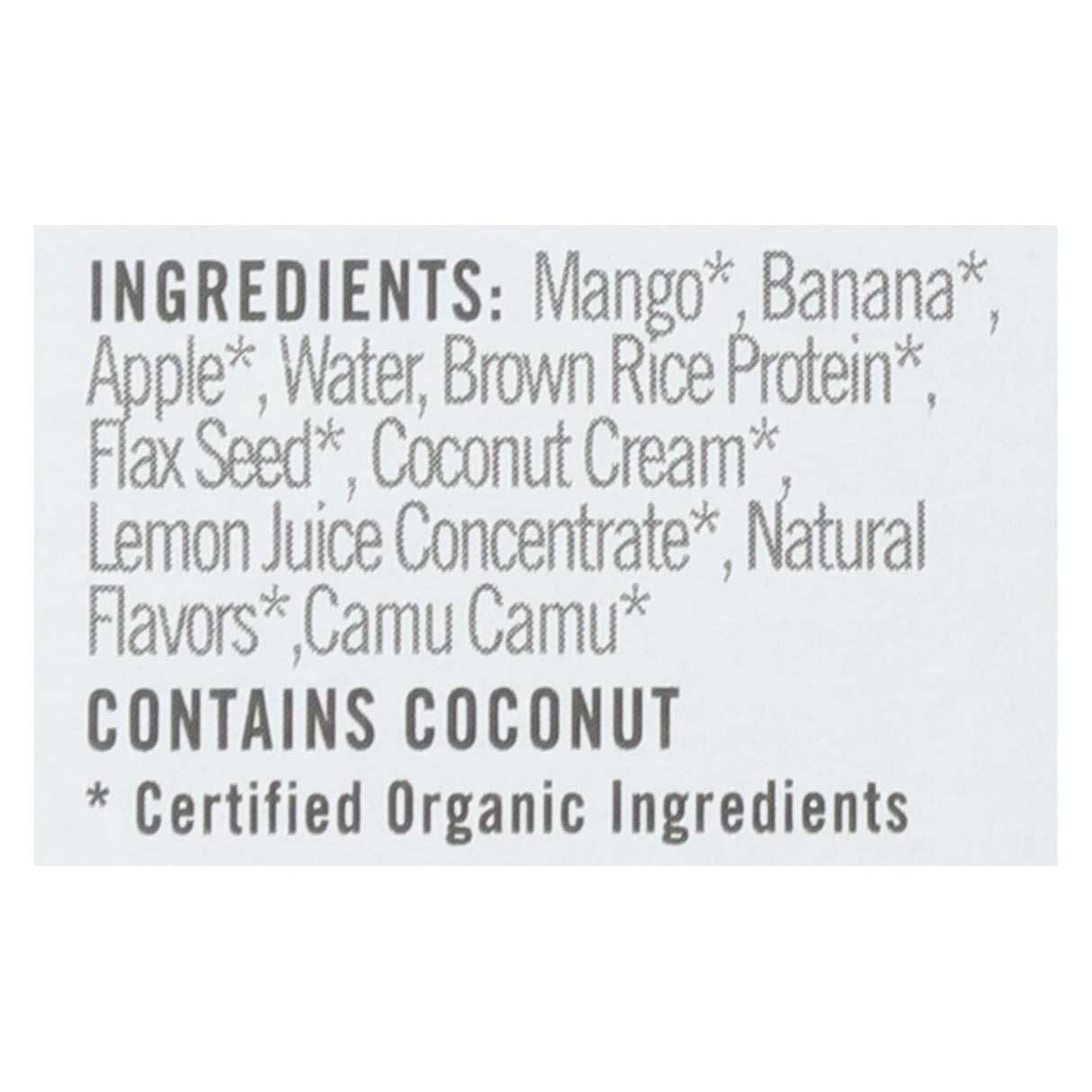 Noka Superfood Mango Coconut Blend (Pack of 6 - 4.22 Oz.) - Cozy Farm