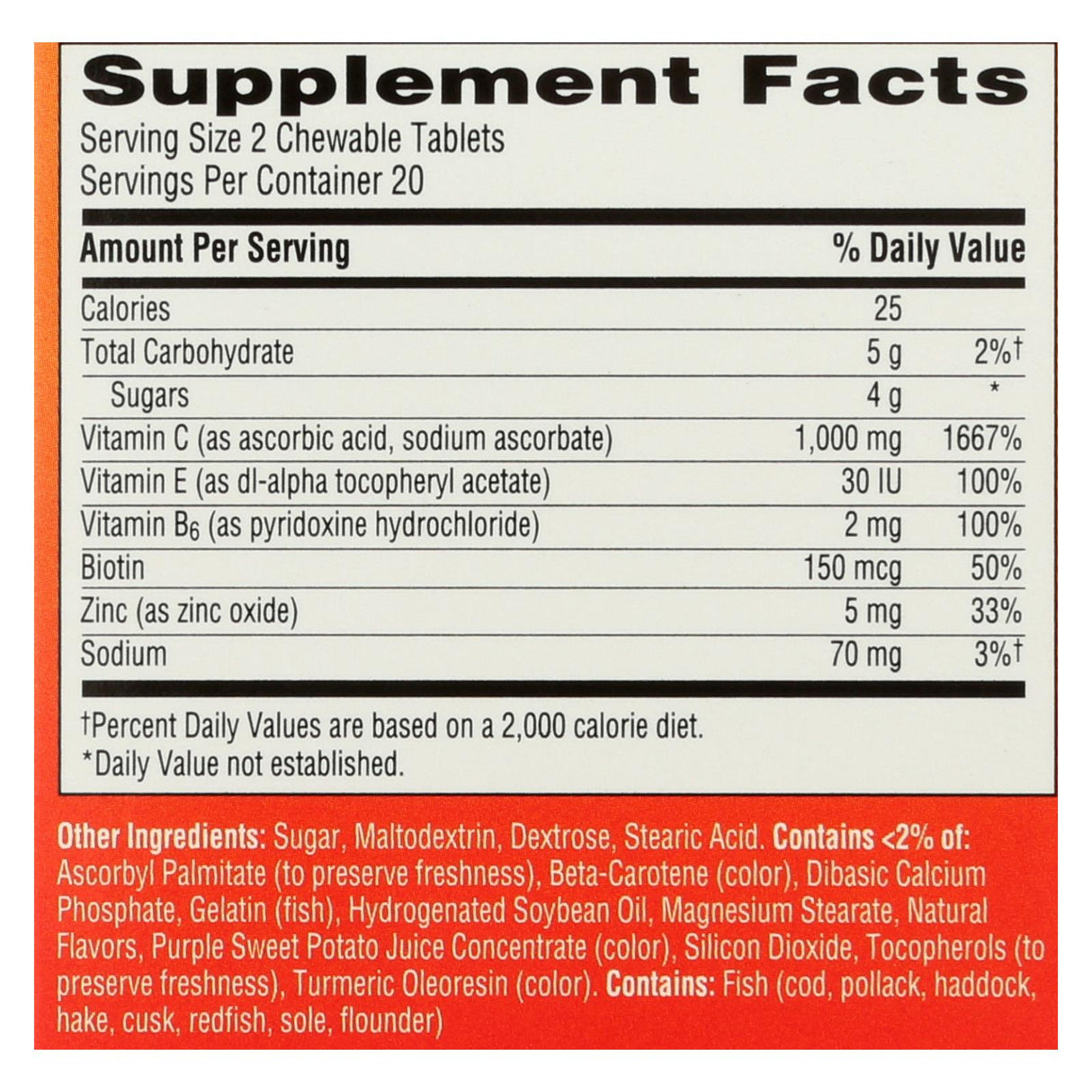 Emergen-C Chewables Citrus Blast (Pack of 40) - Cozy Farm