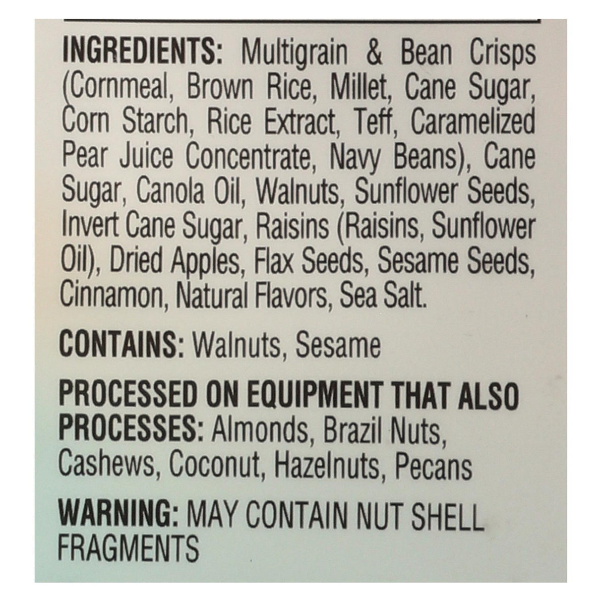 Bakery On Main Gluten-Free Apple Raisin Walnut Granola, 12 Oz., (Pack of 6) - Cozy Farm