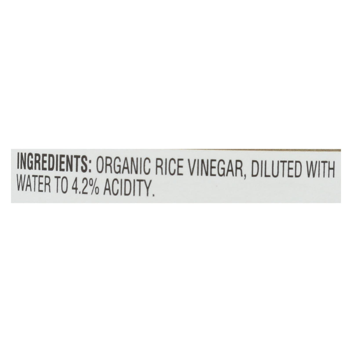 Nakano Organic Natural Rice Vinegar, 6 Pack of 12 Ounces - Cozy Farm
