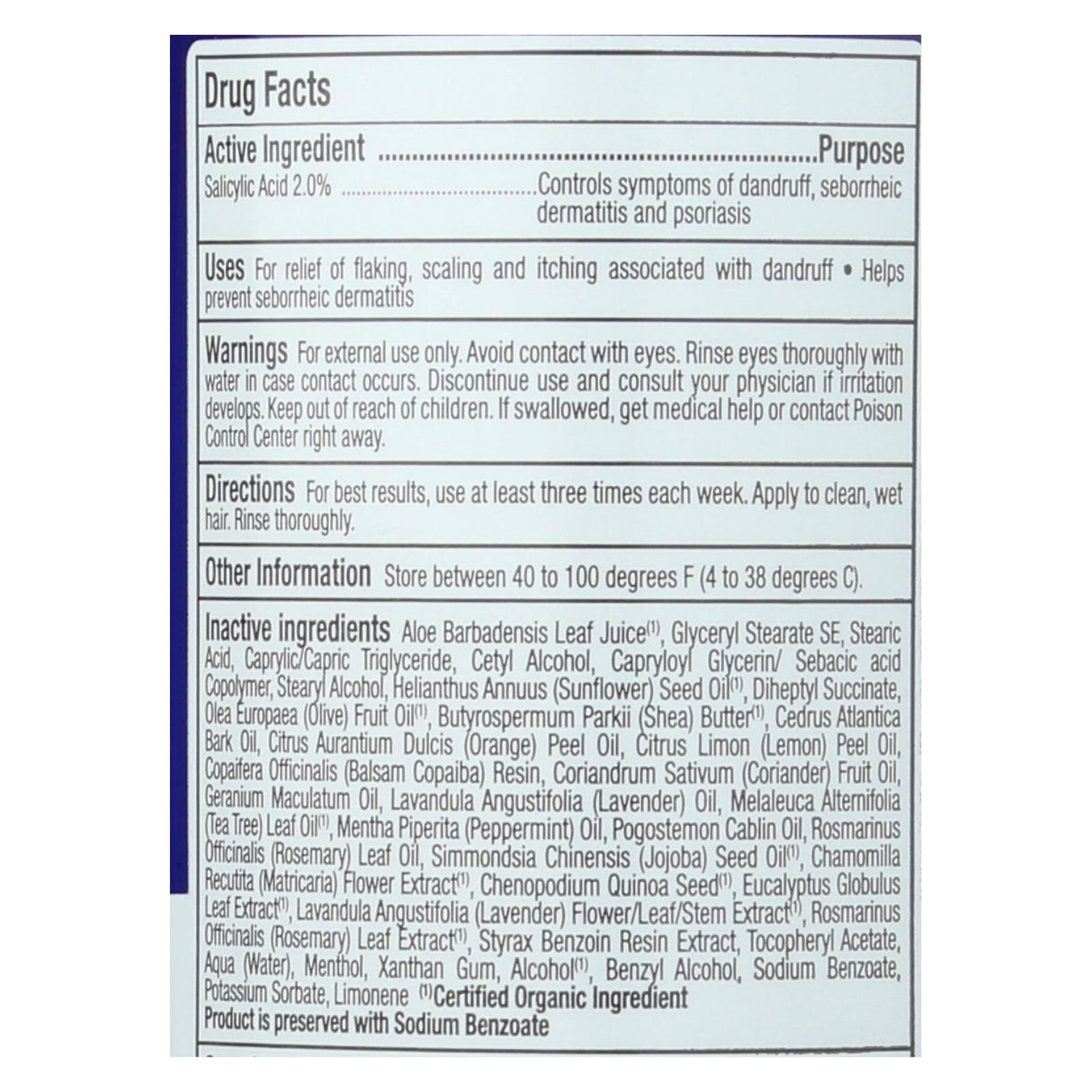 Avalon Organics Anti-Dandruff Conditioner (14 Oz.) - Cozy Farm