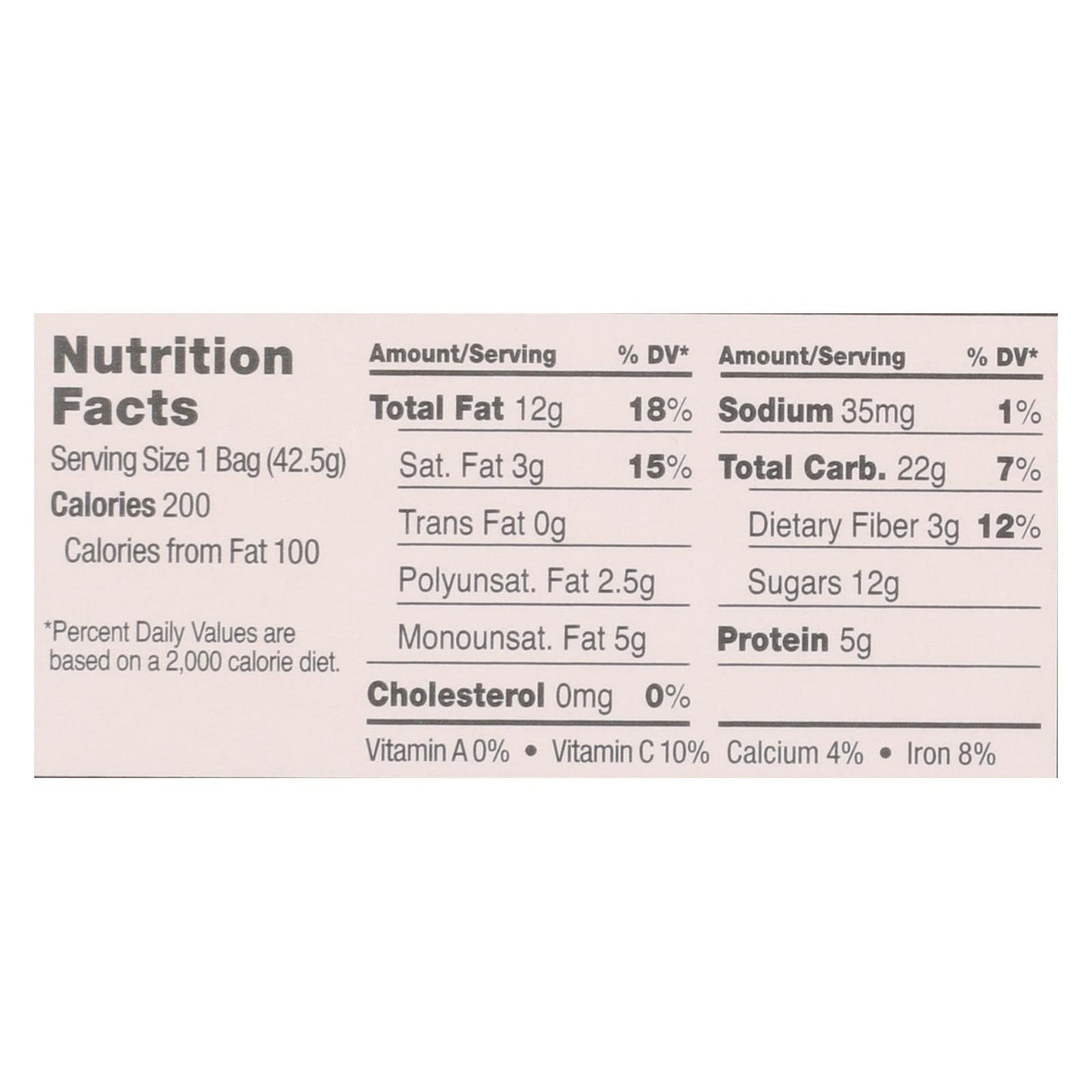 Sahale Snacks Raspberry Crumble Cashew Mix (9 - 1.5 Oz. Packs) - Cozy Farm