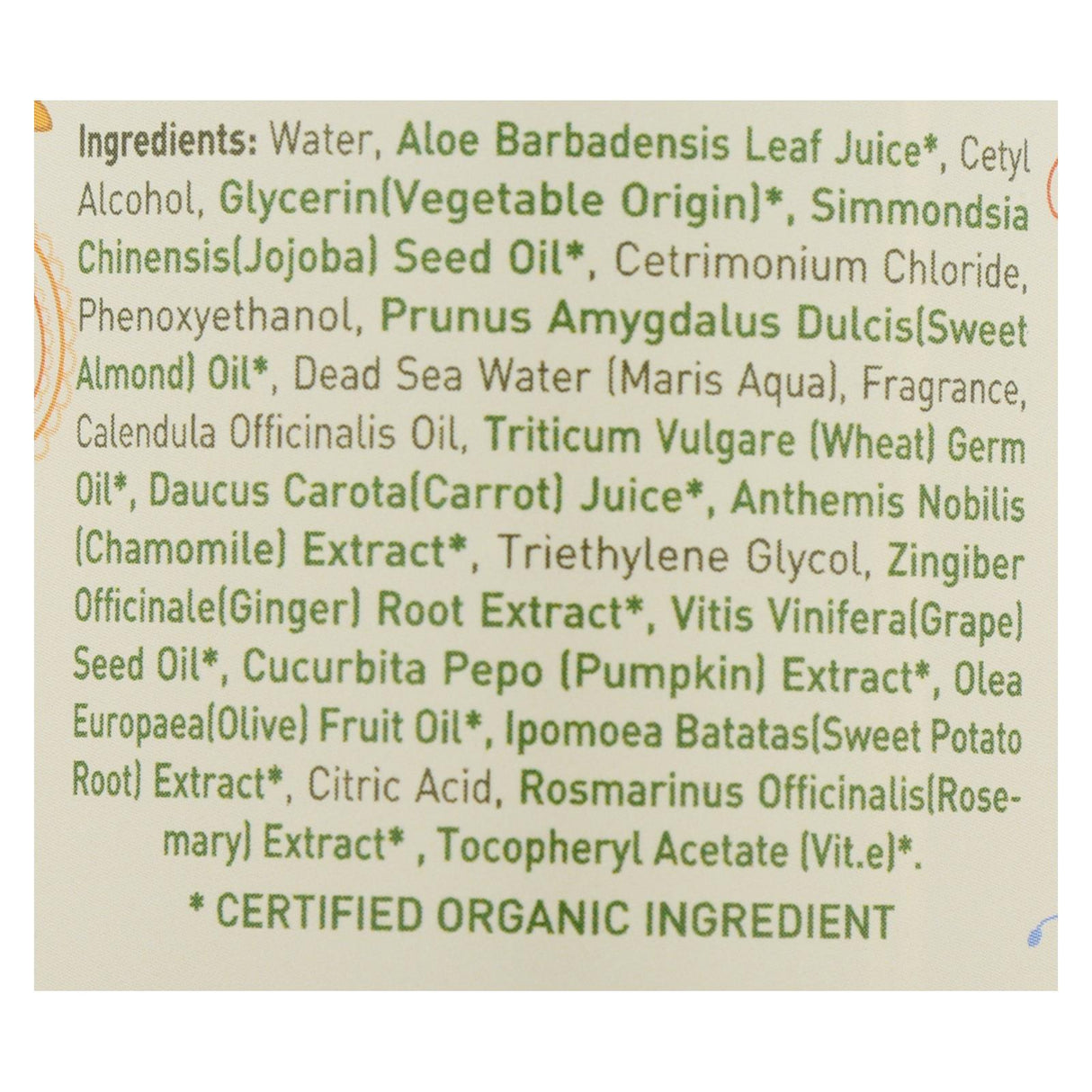 Ecolove Orange Conditioner for Normal & Dry Hair (17.6 Fl Oz) - Cozy Farm