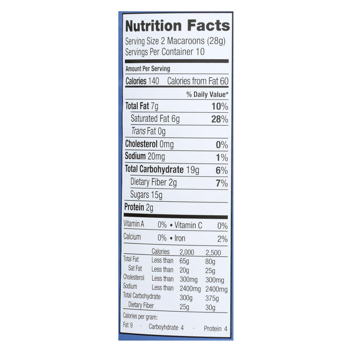 Absolutely Gluten Free Chocolate Macaroons (6 Pack - 10 Oz. Each) - Cozy Farm