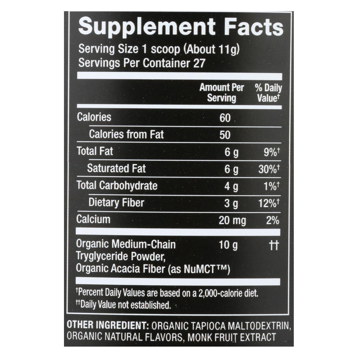 Nutiva Premium Vanilla MCT Powder - 10.6 Oz - Cozy Farm