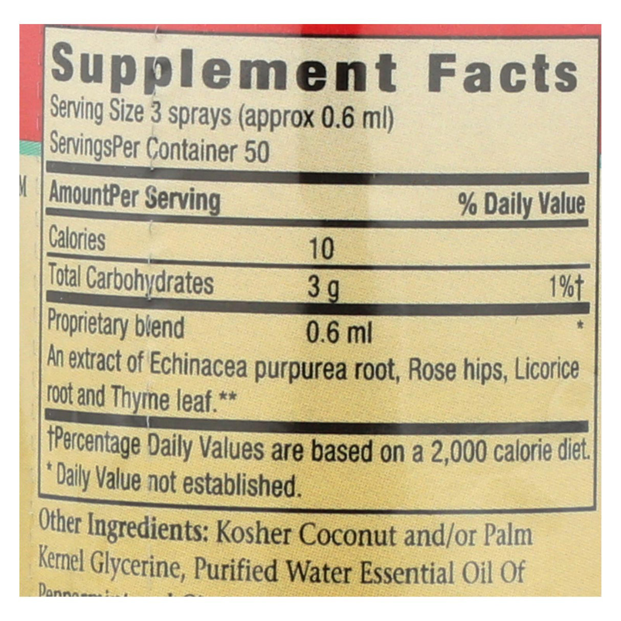 Herbs For Kids Super Kid's Throat Spray Peppermint - 1 Fl Oz - Cozy Farm