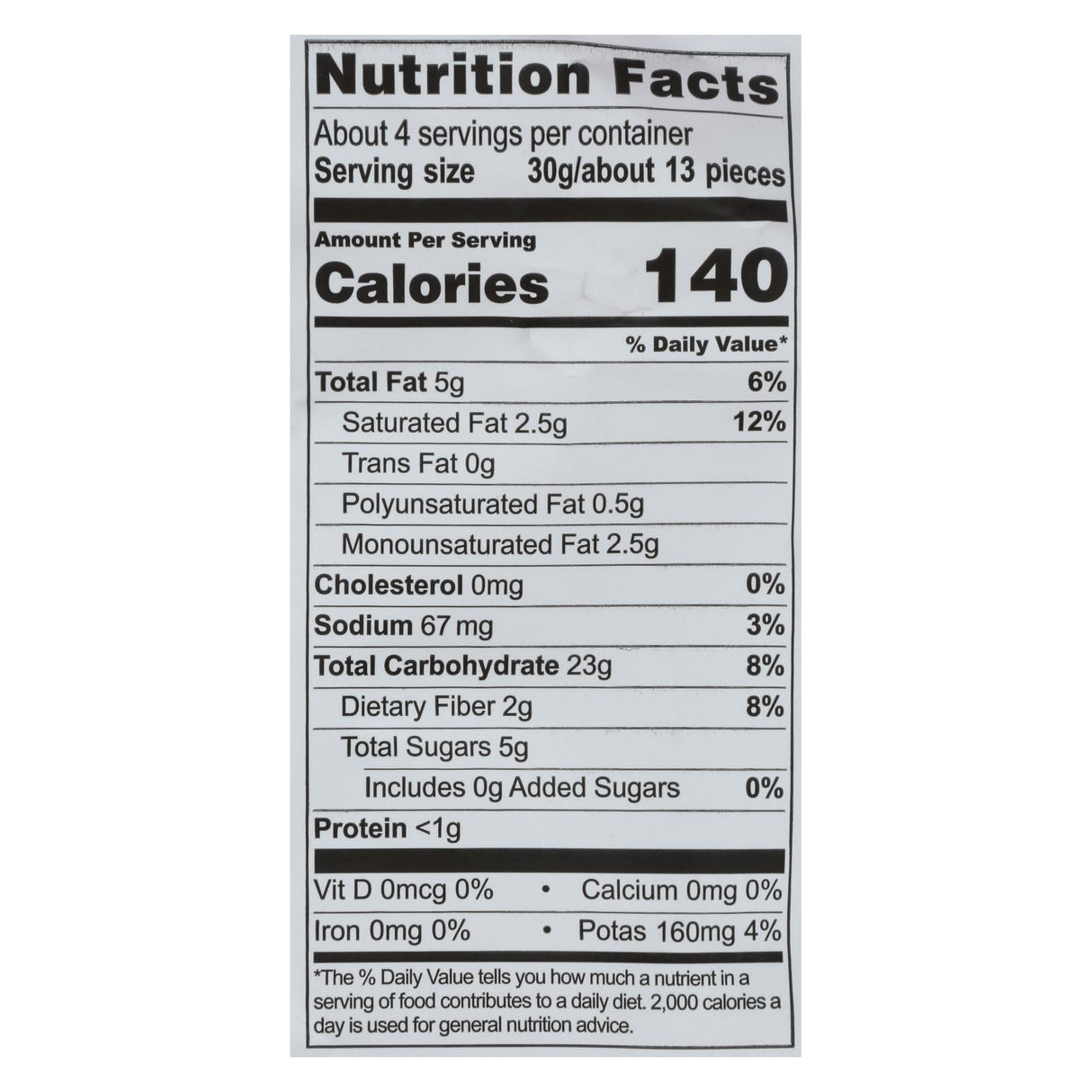 Artisan Tropic Cassava Strips with Sea Salt (12 x 4.5 Oz.) - Cozy Farm