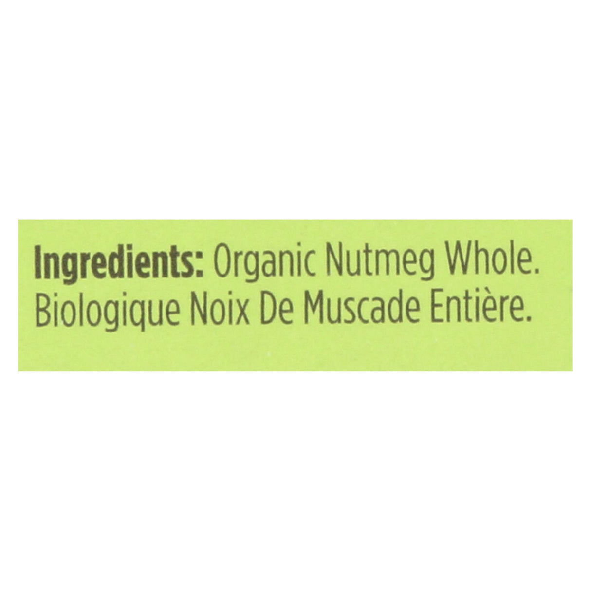 Spicely Organics Organic Nutmeg Whole (0.1 Oz., Pack of 6) - Cozy Farm