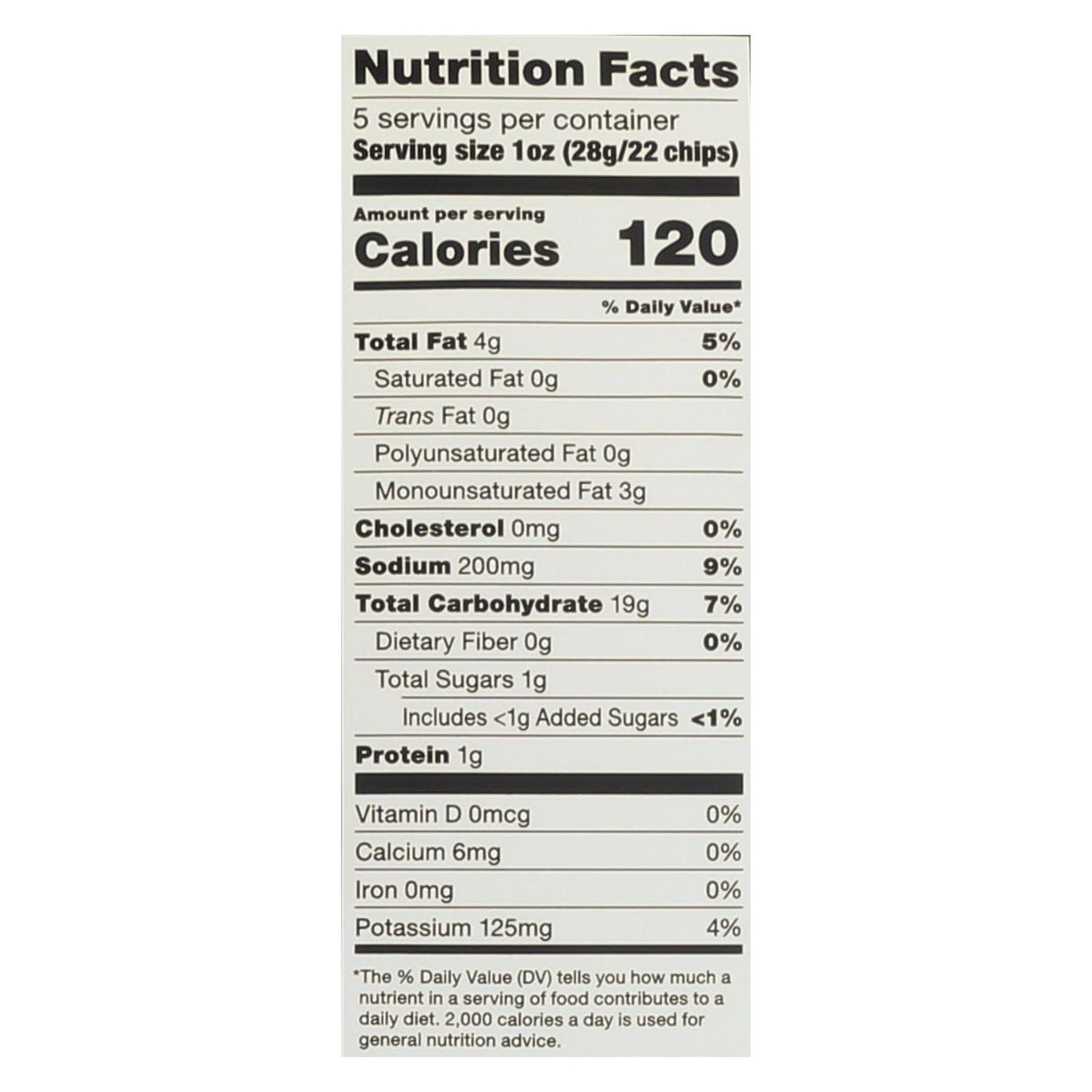 Popchips Potato Chips - Sea Salt & Vinegar, 5 Oz. Each (12 Pack) - Cozy Farm