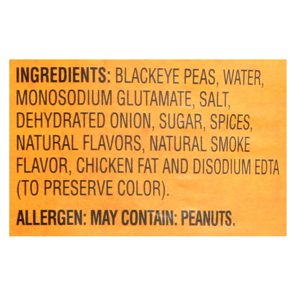 Sylvia's Black-Eyed Peas - Pre-Seasoned, 12 Pack of 15 Ounce Cans - Cozy Farm