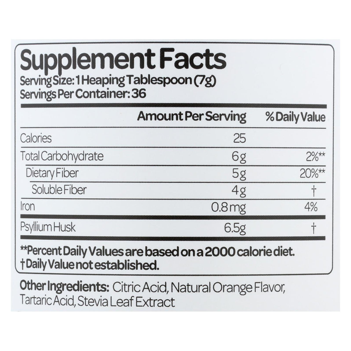 Health Plus Colon Cleanse: 9 Oz. Orange Detox - Cozy Farm