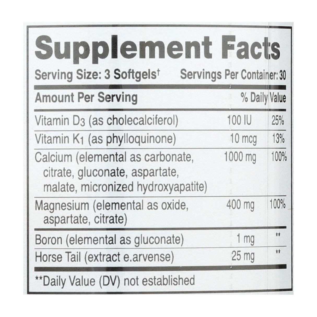 Liquid Calcium by Phyto-Therapy (90 Softgels, 1000mg) - Cozy Farm