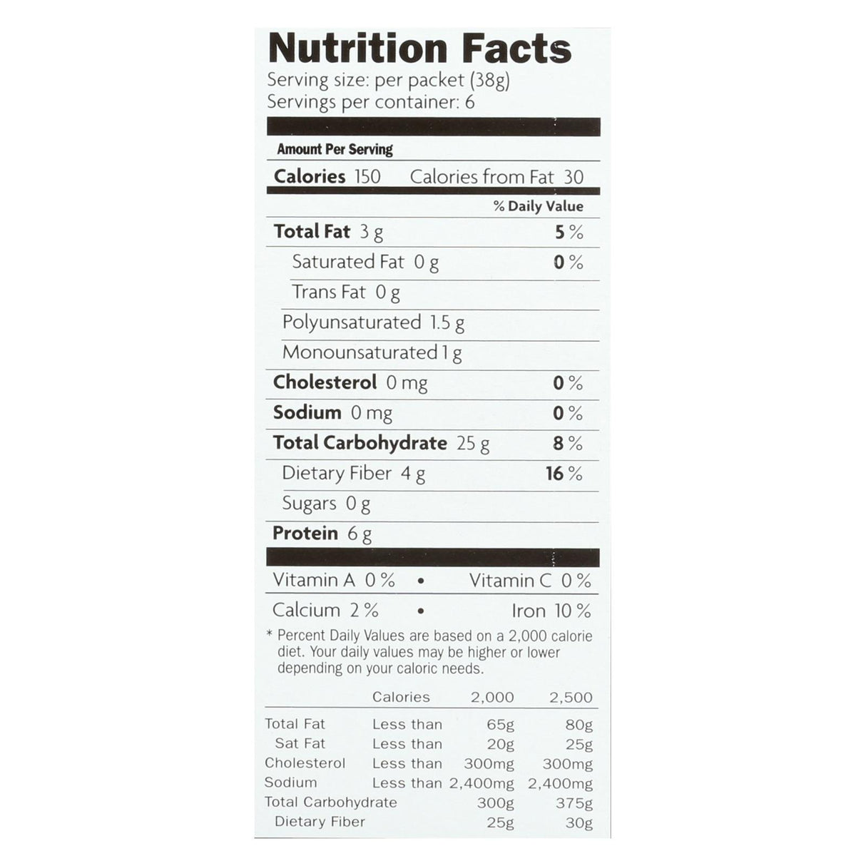 Nature's Path Organic Qi'a Superfood Hot Oatmeal, 8 Oz., Superseeds and Grains (Pack of 6) - Cozy Farm