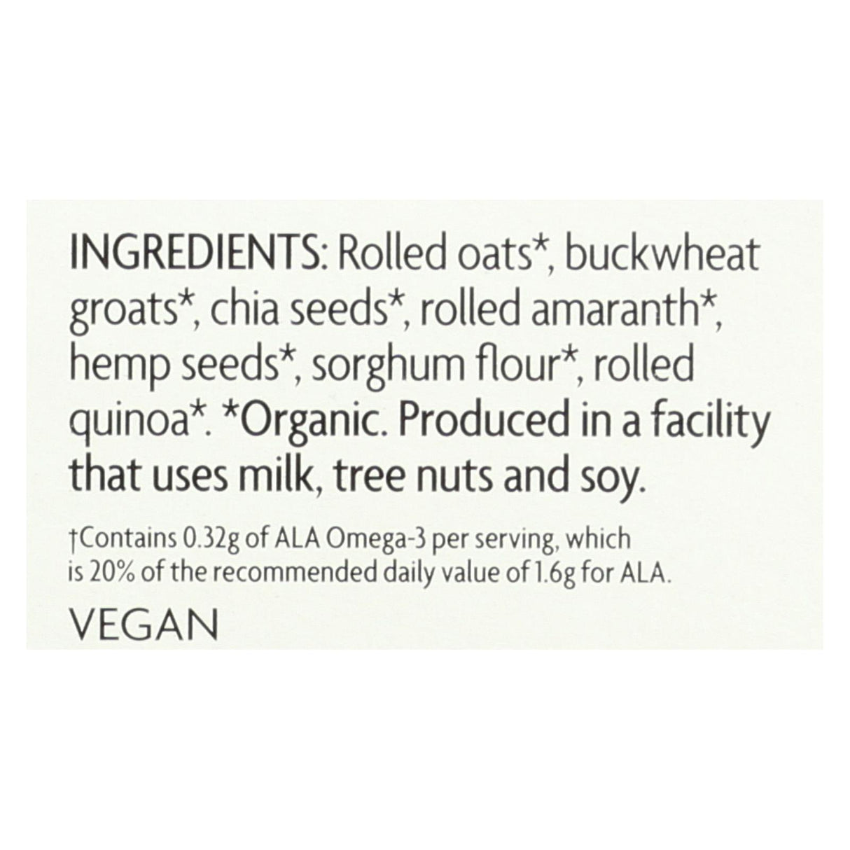 Nature's Path Organic Qi'a Superfood Hot Oatmeal, 8 Oz., Superseeds and Grains (Pack of 6) - Cozy Farm