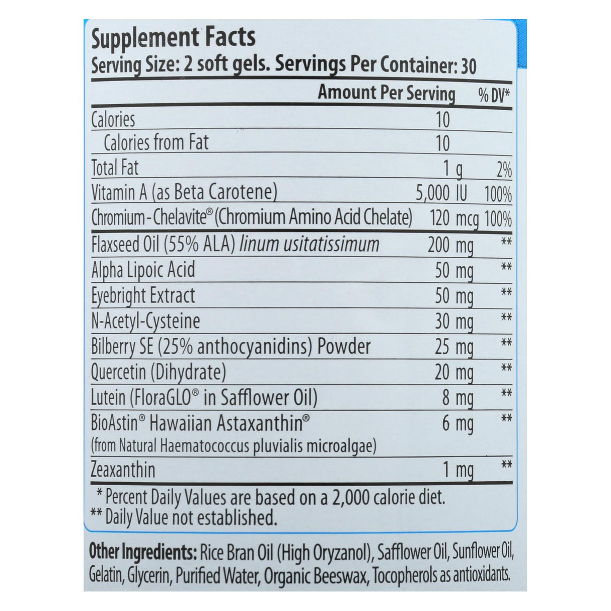 Nutrex Hawaii Eyeastin Vegetarian Softgels (Pack of 60) - Cozy Farm