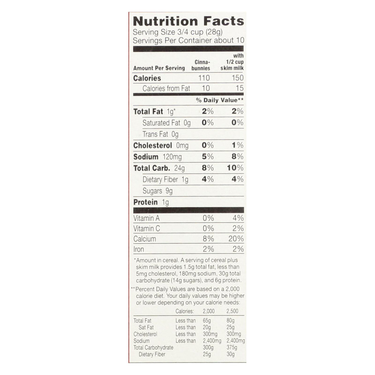 Annie's Homegrown Cinnabunnies Cereal (10 oz, Pack of 10) - Cozy Farm