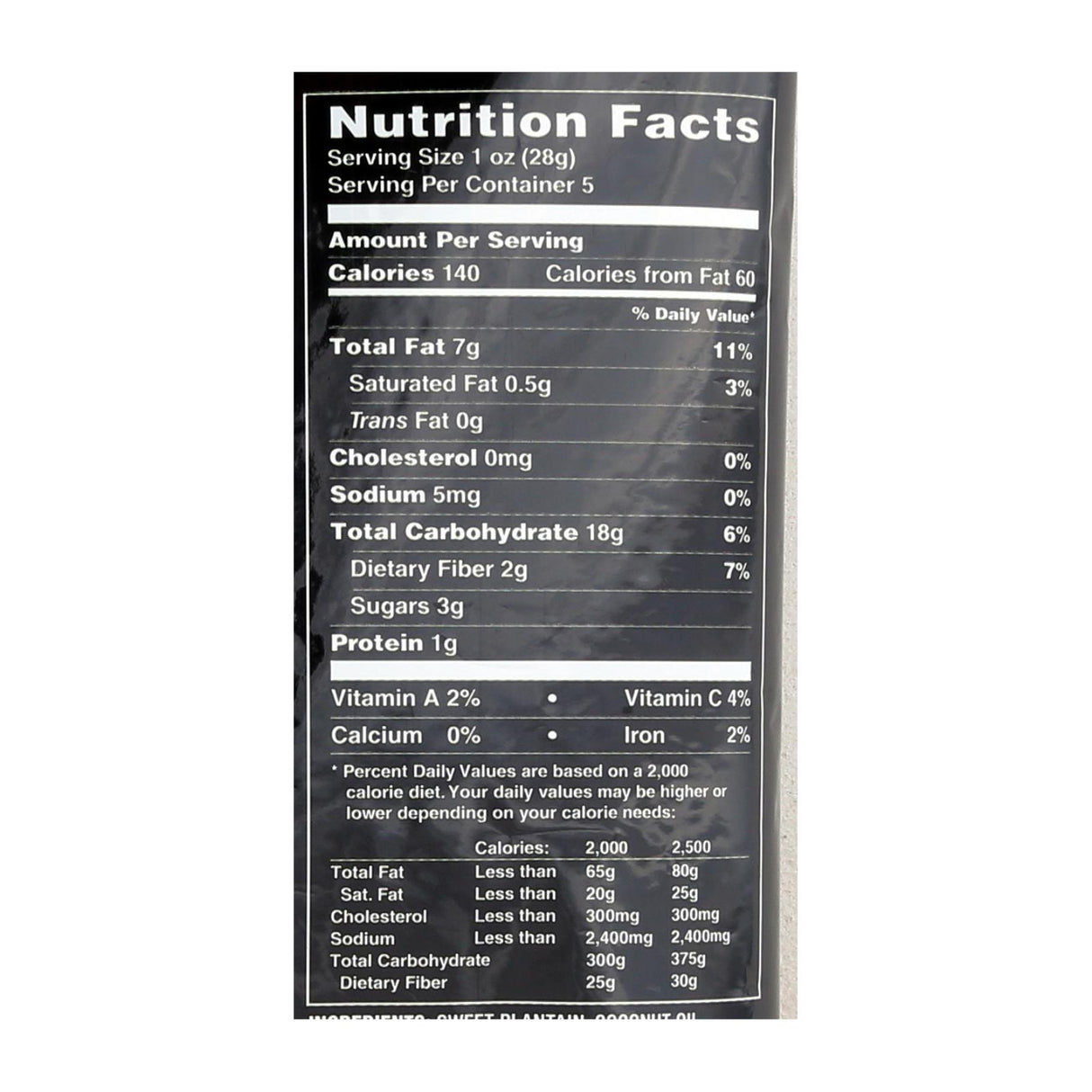 Terra Veggie Sweet Plantain Chips (12-Pack, 5 Oz. Each) - Cozy Farm