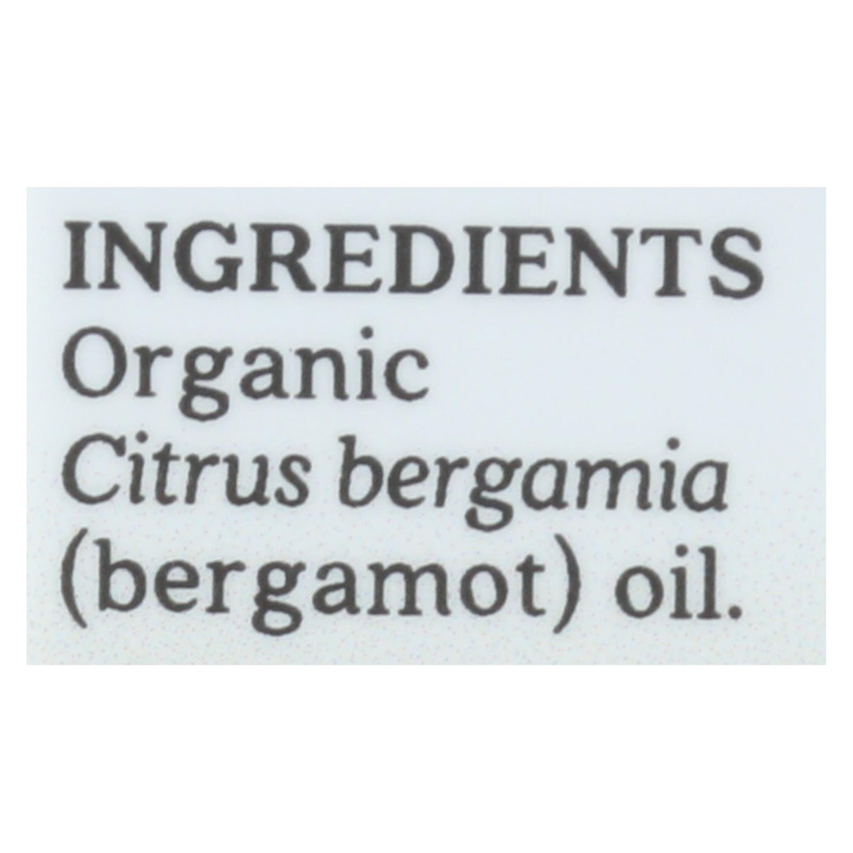 Aura Cacia Organic Bergamot Essential Oil, 0.25 Oz. - Cozy Farm