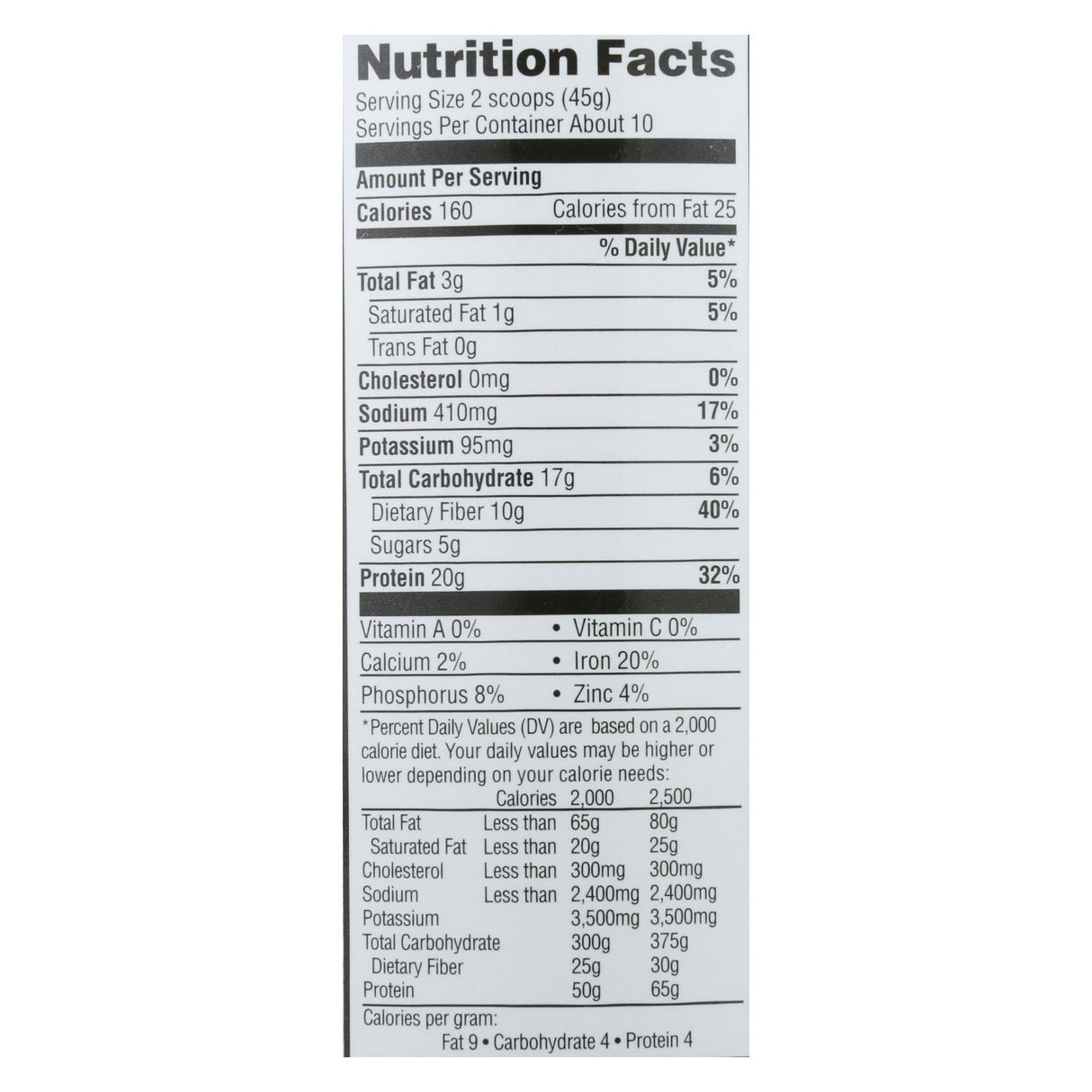 Ideal Vanilla Plant-Powered Protein Powder (16 Oz.) - Cozy Farm