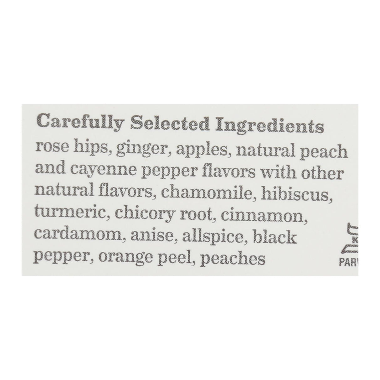 Bigelow Ginger Peach Turmeric Herbal Tea (Pack of 6 - 18 Tea Bags) - Cozy Farm