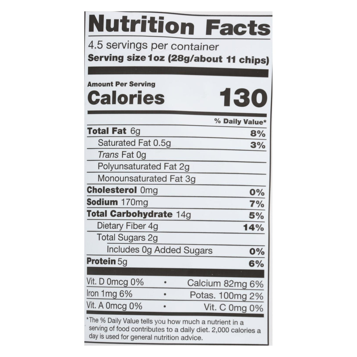 Beanitos White Bean Chips Nacho Nation, 4.5 Oz. Pack of 6 - Cozy Farm