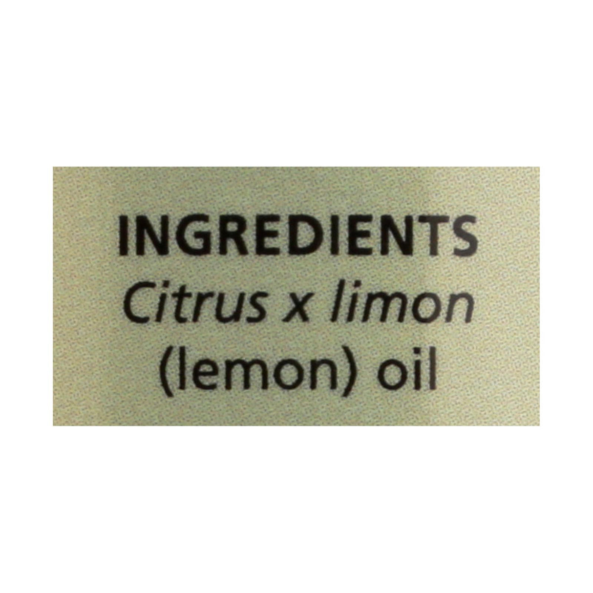 Aura Cacia Essential Oil Lemon , 2 Fl Oz - Cozy Farm