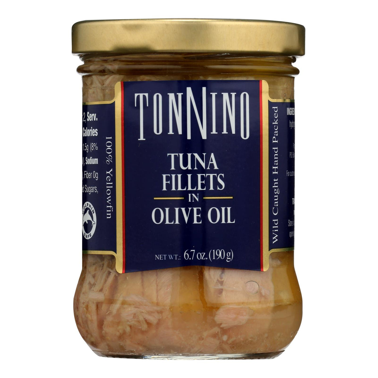 Tonnino Premium Tuna Fillets in Olive Oil, 6.7 Oz Pack of 6 - Cozy Farm