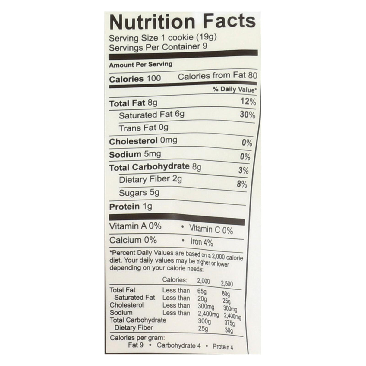 Emmy's Organics Vanilla Organic Coconut Cookies (Pack of 8 - 6 Ounces) - Cozy Farm