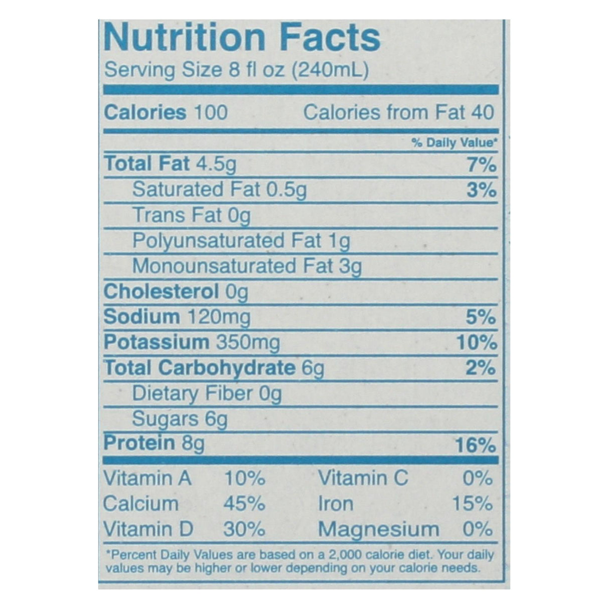 Ripple Plant-Based Original Pea Protein Aseptic Milk (Pack of 4 - 8 Fl Oz. each) - Cozy Farm