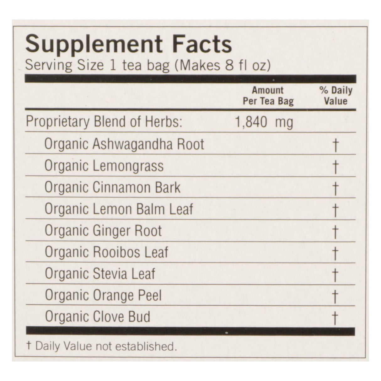 Yogi Tea Clementine Calm & De-Stress Herbal Tea, Pack of 6 - 16 Tea Bags - Cozy Farm