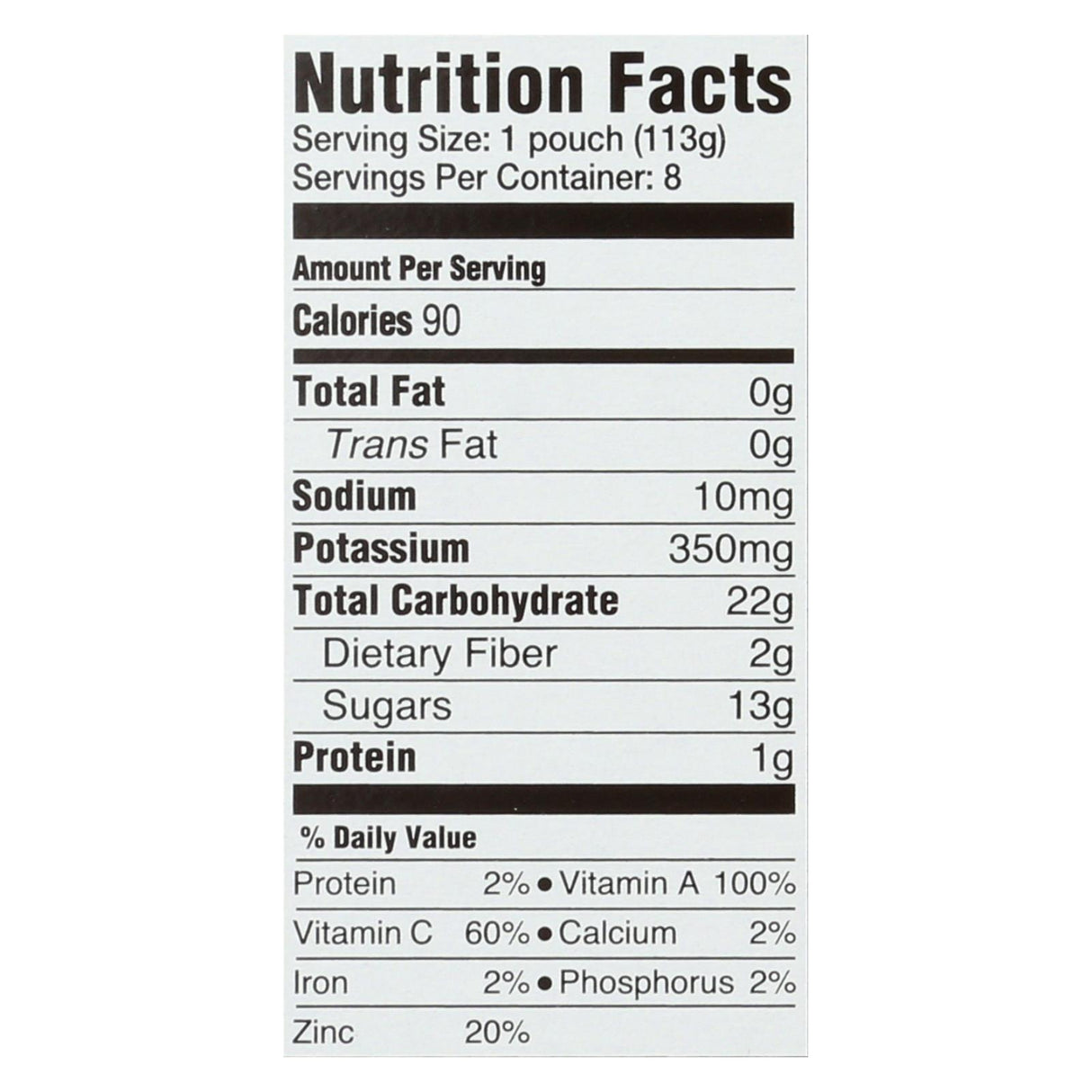 Happy Baby Clearly Crafted Bananas, Sweet Potatoes & Papayas (16 - 4 Oz. Pouches) - Cozy Farm