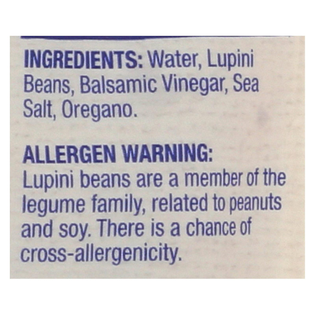 Brami Balsamic and Herb Lupini Beans: Pack of 8 x 5.3 Oz - Cozy Farm