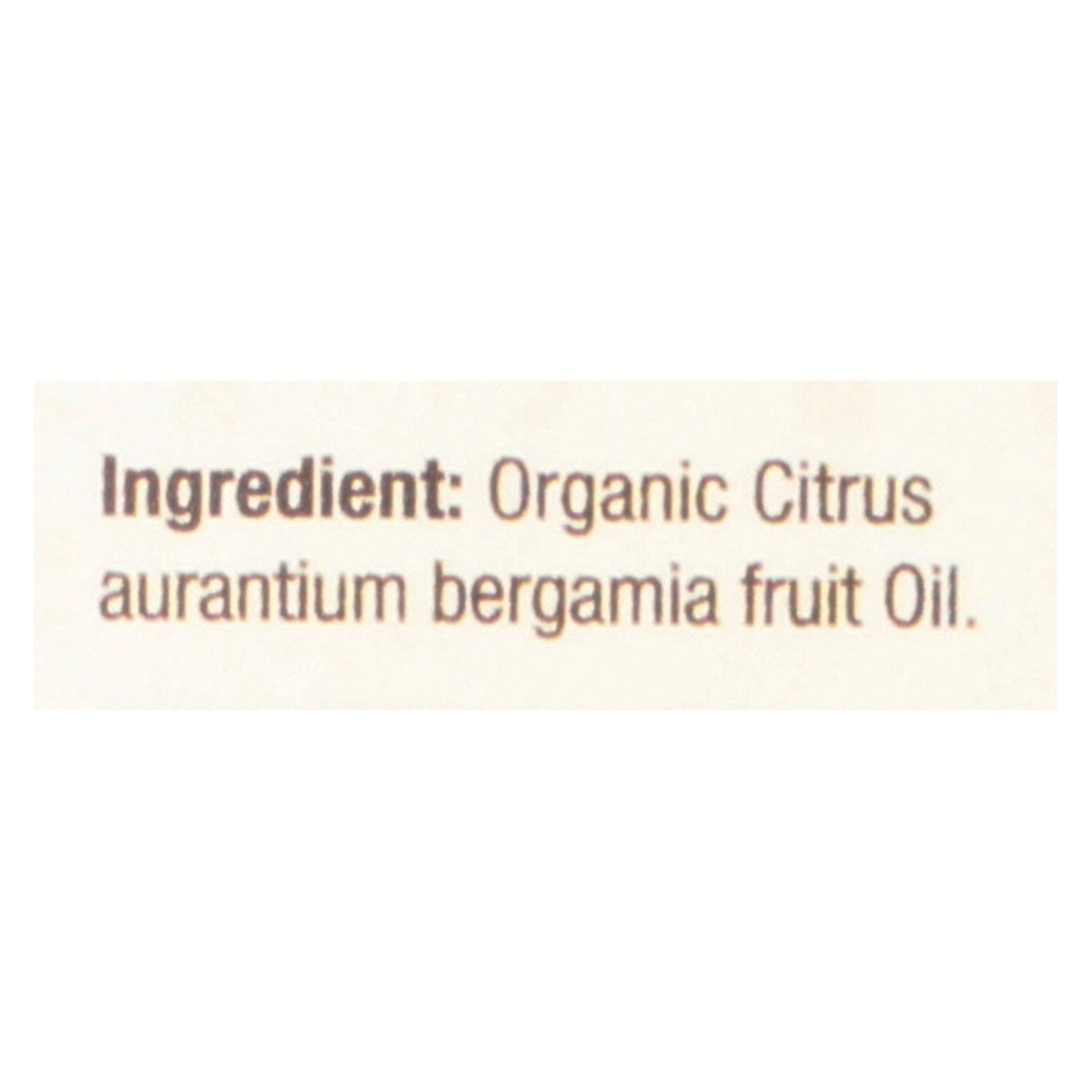 Nature's Answer - Organic Bergamot Essential Oil (0.5 Oz.) - Cozy Farm