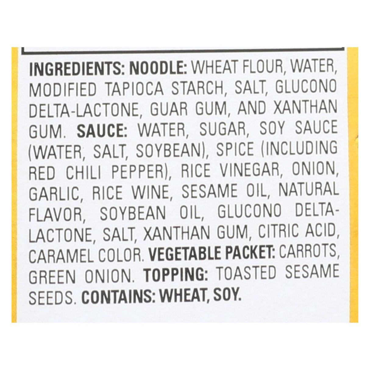 Simply Asia Sesame Teriyaki Noodle Bowl, Pack of 6 - 8.5 oz - Cozy Farm